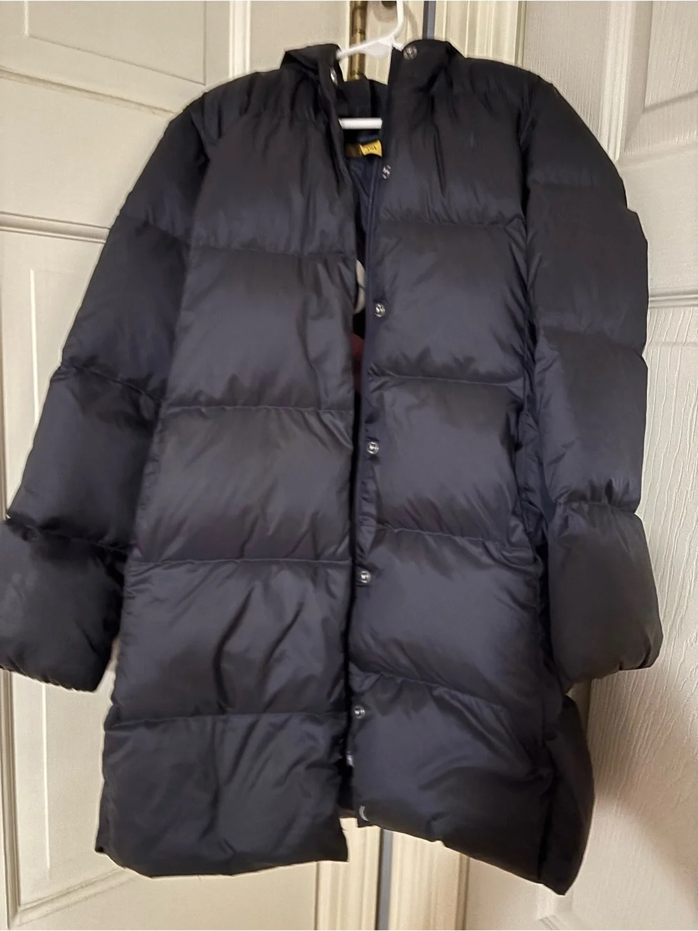 Navy Polo Ralph Lauren Girls size 7 puffer coat